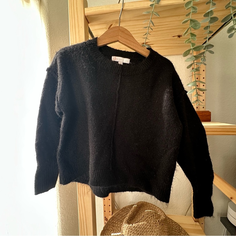 GB Girls (Dillard’s) Cozy Black Sweater
